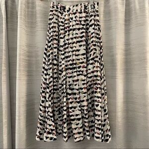 H&M Aline Skirt - spatter paint style - size 6